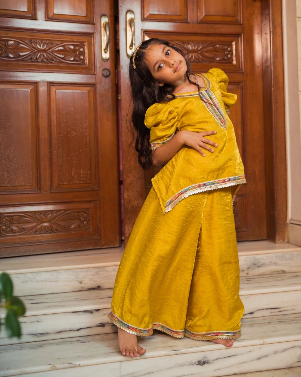 Rangoli Asymmetrical Kurta Set_2