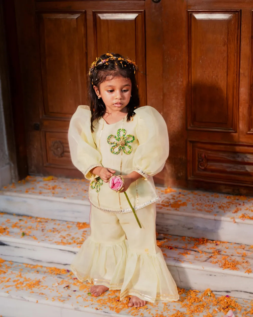 Ruhani Sharara Set