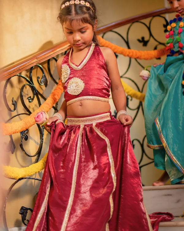 Ladli Tissue Lehenga