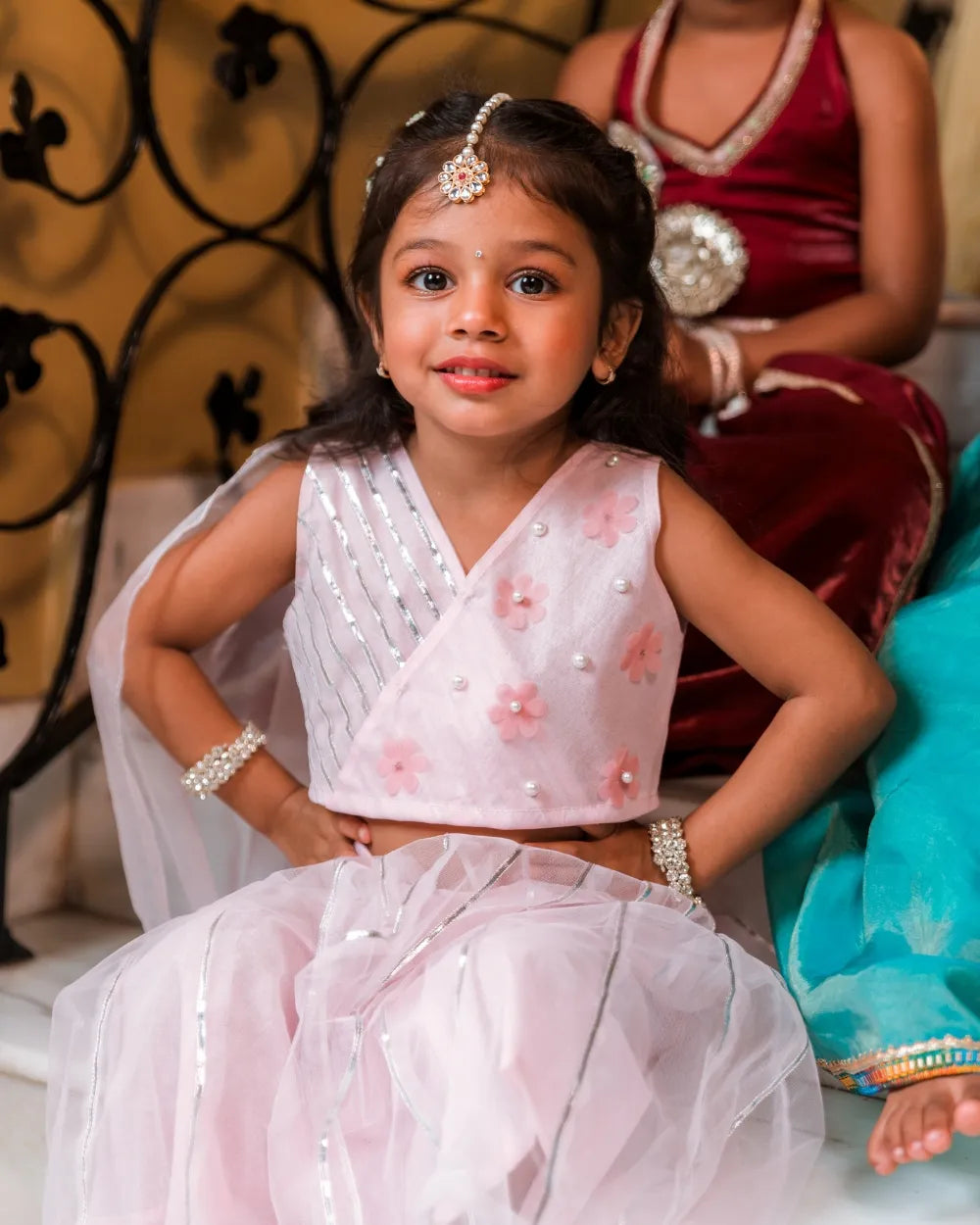 Mishri Organza Lehenga Set